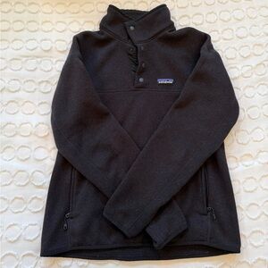 Patagonia Women’s Lightweight Better Sweater Marsupial, Black, Small